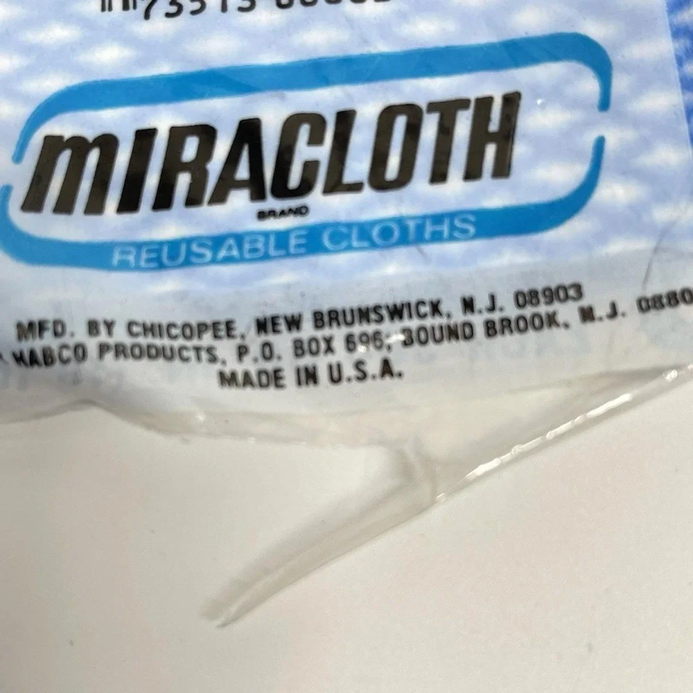 Miracloth‎ Reusable Cloths Dottie Dust & All Purpose Vintage Made In USA New Set